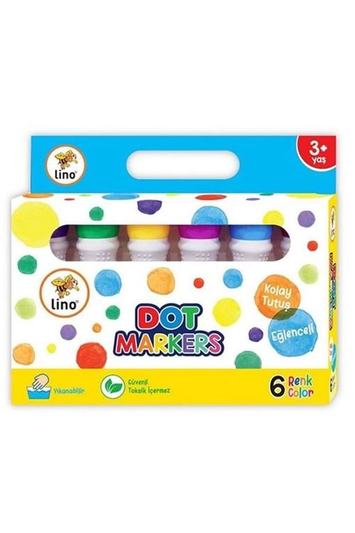 Lino Dot Markers 6 lı LN606