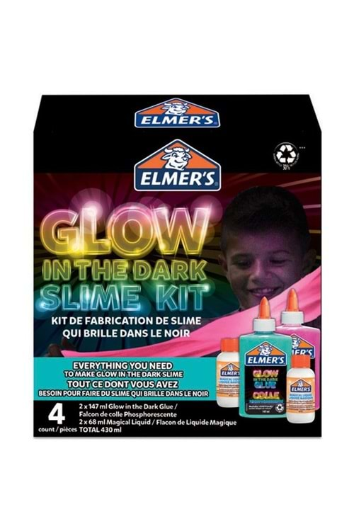 Elmers Karanlıkta Parlayan Slime Seti 2162080