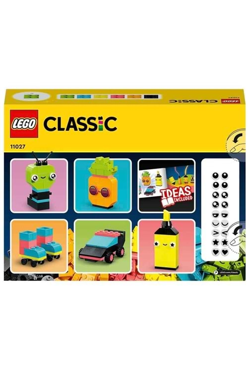 Lego Classic Yaratıcı Neon Eğlence 11027