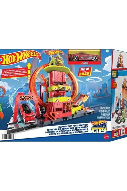 Hot Wheels Çember Pistli İftaiye İstasyonu HKX41