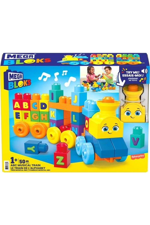 Mega Bloks Müzikli Alfabe Treni FWK22