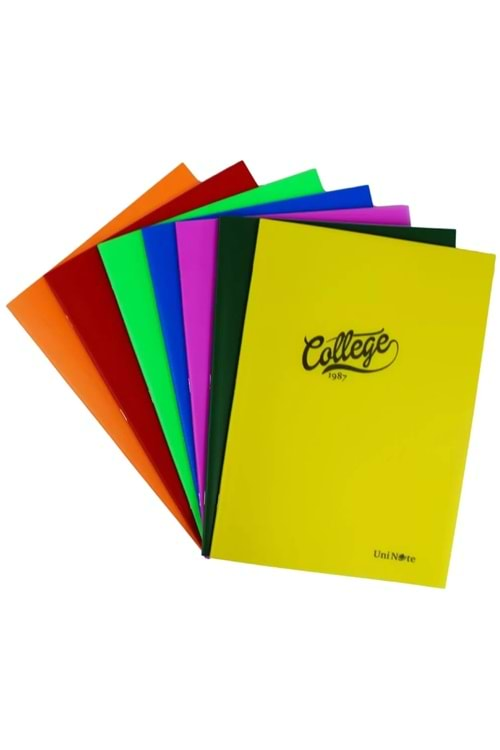 Çınar College A4 60 Yaprak Çizgisiz Pp Kapak Defter 76000