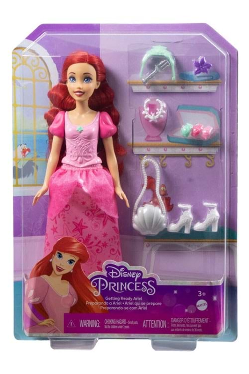 Disney Prenses Ariel ve Aksesuarları HLX34