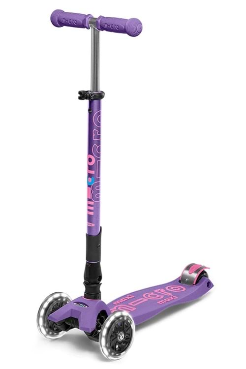 Micro Scooter Maxi Deluxe Foldable Mor Teker MMD100