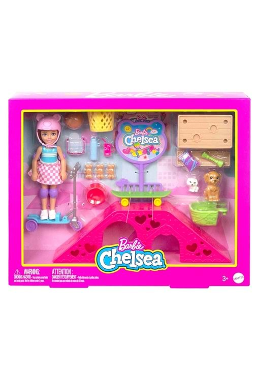 Barbie Chelsea Kaykay Parkı HJY35