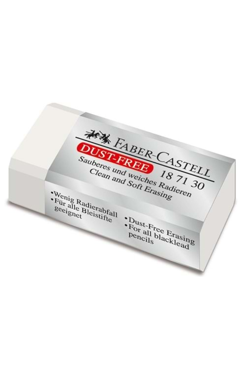 Faber Castell Dust Free Beyaz Silgi 187130