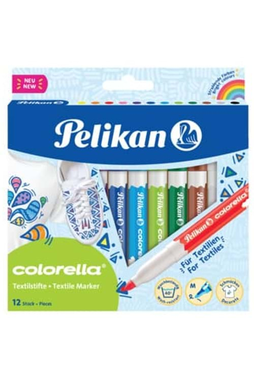 Pelikan Colorella Tekstil Kalemi 12 li