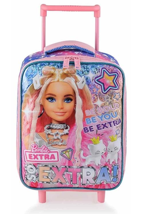 Barbie Extra Çekçekli Anaokul Çantası 48179