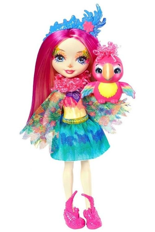 Enchantimals Peeki Parrot ve Sheeny FJJ21