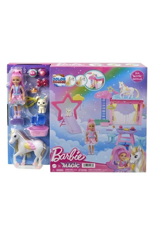 Barbie A Touch Of Magic Chelsea ve Pegasus Oyun Seti HNT67