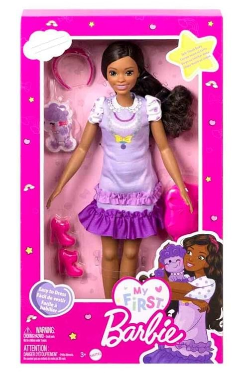 Barbie My First İlk Barbie Bebeğim Brooklyn HLL20