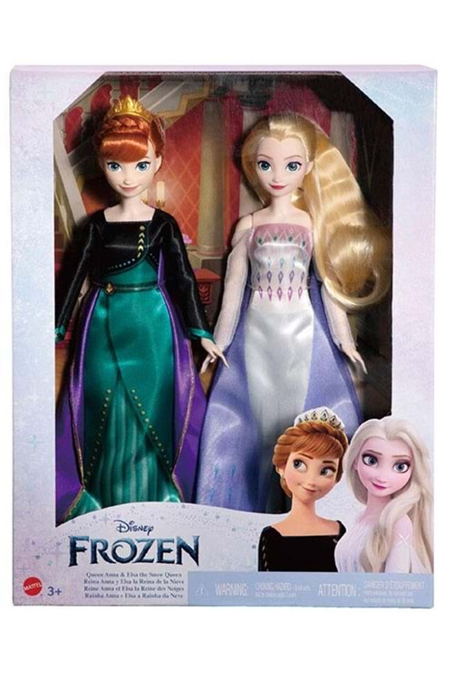 Disney Frozen Prensesleri Anna ve Elsa 2 li Paket HMK51