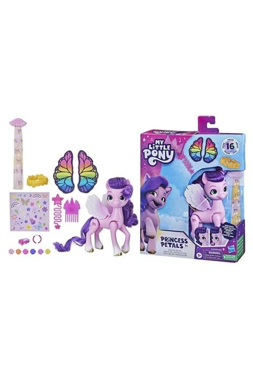 My Little Pony Bridlewoodstock Günün Stili Figür Princess Petals F6453