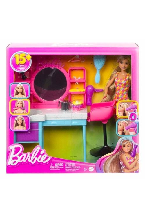 Barbie Muhteşem Kuaför Oyun Seti HKV00