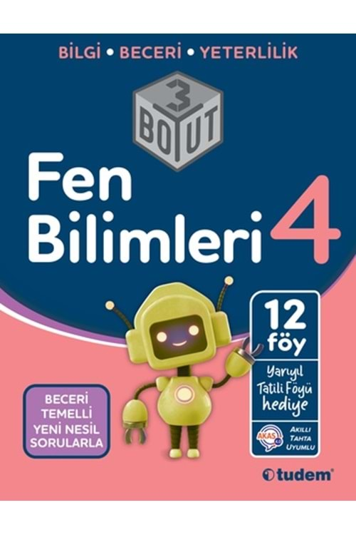 4. Sınıf Fen Bilimleri 3 Boyut 12 Föy