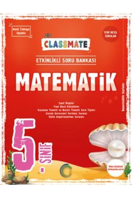 5. Sınıf Matematik Etkinlikli Classmate Soru Bankası