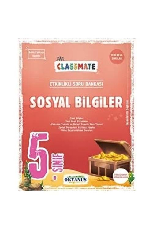 5. Sınıf Sosyal Bilgiler Etkinlikli Classmate Soru Bankası