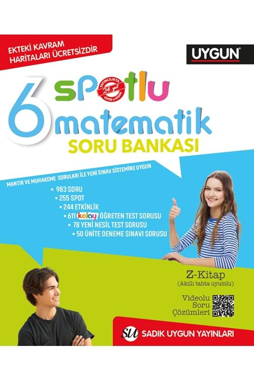 6. Sınıf Matematik Spotlu Soru Bankası