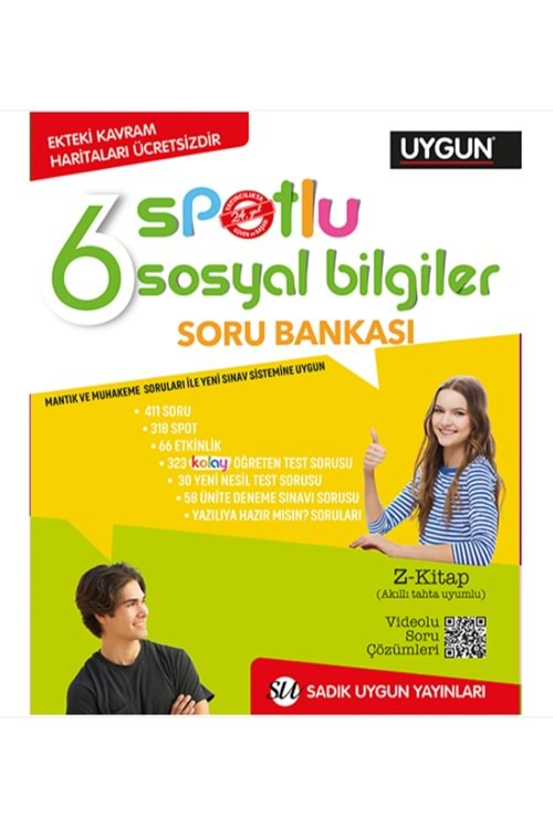 6. Sınıf Sosyal Bilgiler Spotlu Soru Bankası