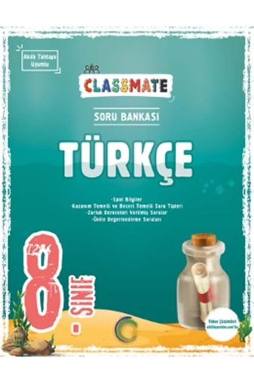 8. Sınıf Türkçe Classmate Soru Bankası