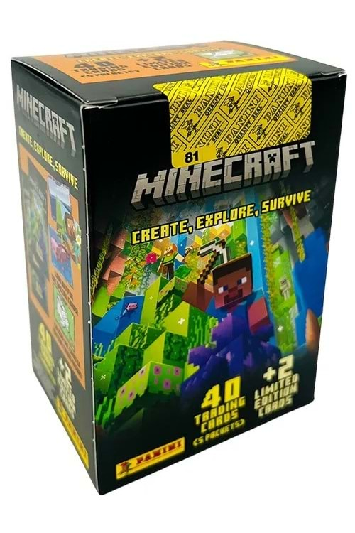 Minecraft Trading Card Karton Kutu