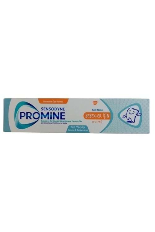 Sensodyne Diş Macunu Promine Baby Tatlı Nane 0-2 Yaş 50 ml