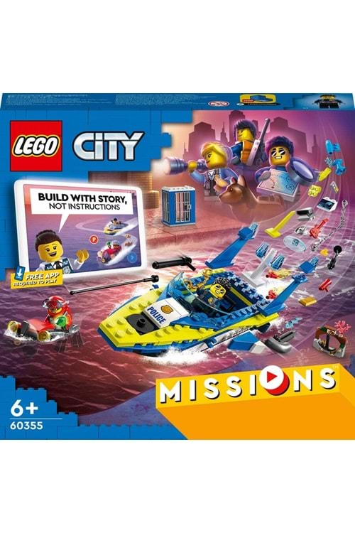 Lego City Su Polisi Dedektif Görevleri * 60355