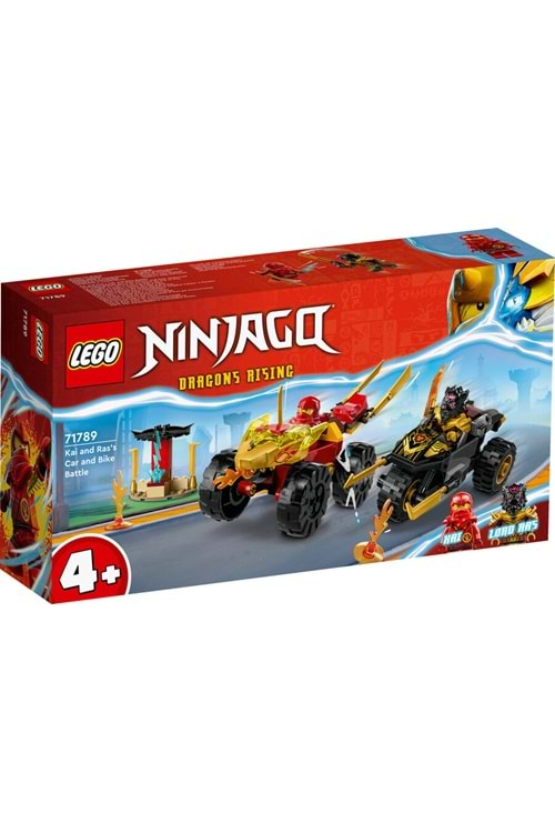 Lego Ninjago Kai ve Ras'ın Araba ve Motosiklet Savaşı * 71789