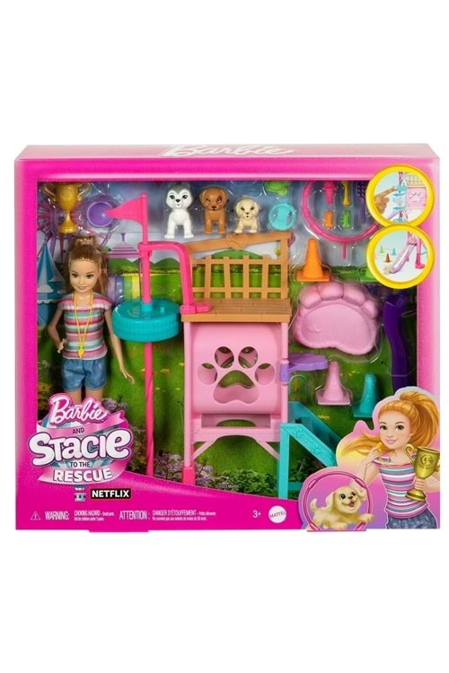 Barbie Stacie'nin Köpekçik Oyun Parkı HRM10