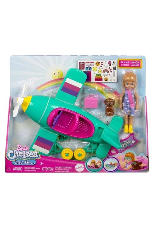 Barbie Chelsea'nın Pervaneli Mini Uçağı HTK38