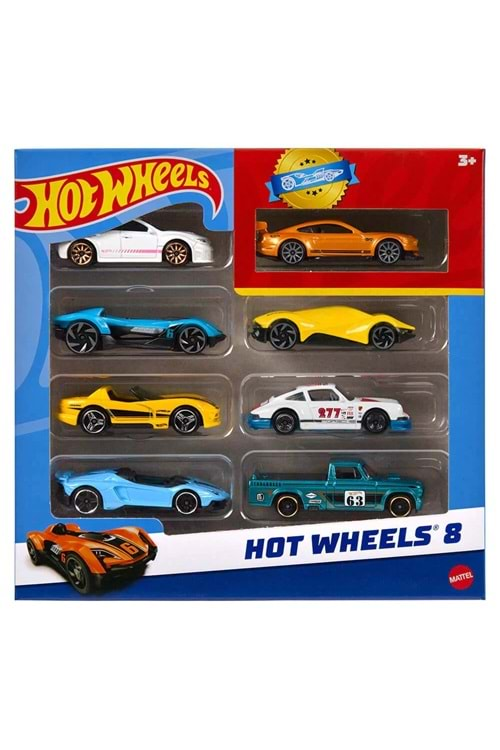 Hot Wheels 8 Li Araba HPV78