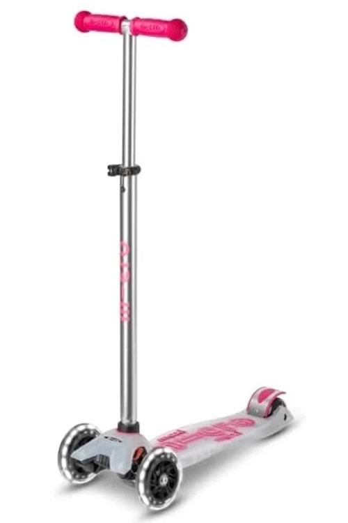 Micro Scooter Maxi Deluxe Flux Pembe Işıklı Teker MMD139