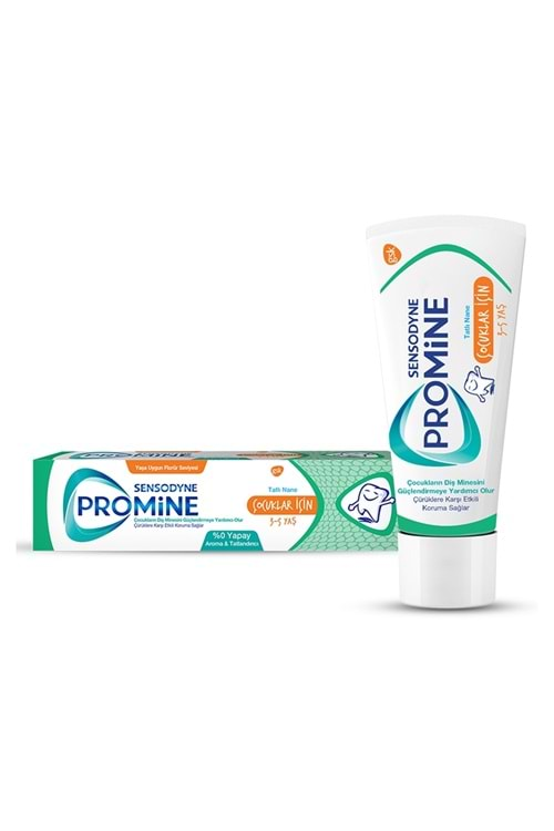 Sensodyne Diş Macunu Promine Tatlı Nane 3-5 Yaş 50 ml