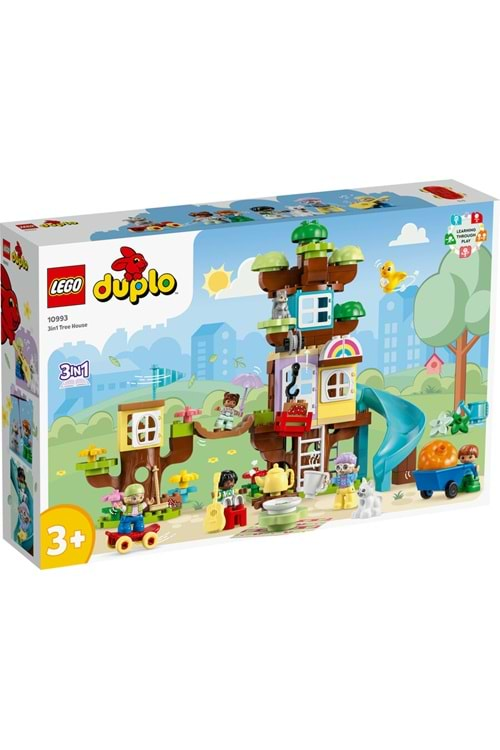 Lego Duplo 3’ü 1 Arada Ağaç Ev 10993