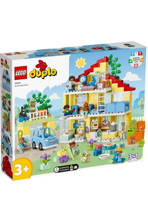 Lego Duplo 3’ü 1 Arada Aile Evi 10994