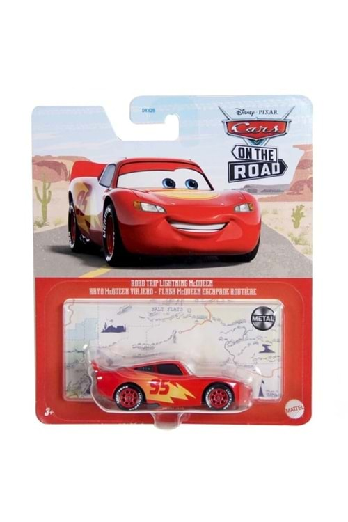 Cars Tekli Araba Road Trip Şimşek Mcqueen HKY34