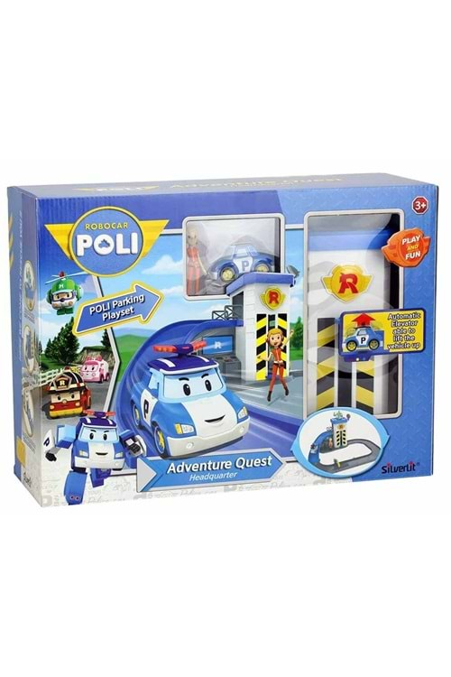 Robocar Poli Macera Kulesi Oyun Seti 83316