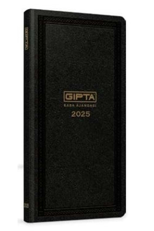 Gıpta Ajanda 2025 17x33 Ticari Ajanda