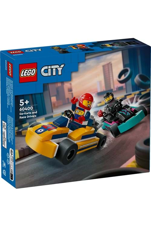 Lego City Go-Kartlar ve Yarış Sürücüleri 60400