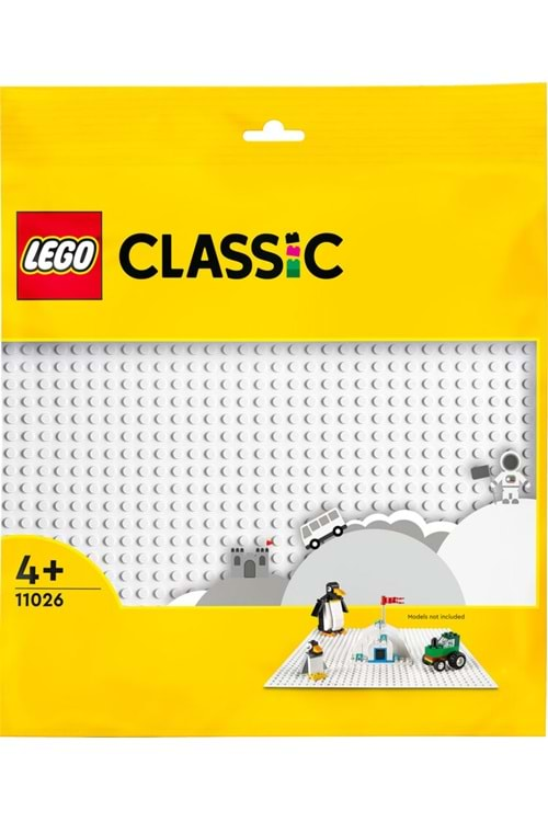 Lego Classic Beyaz Plaka Zemin 11026