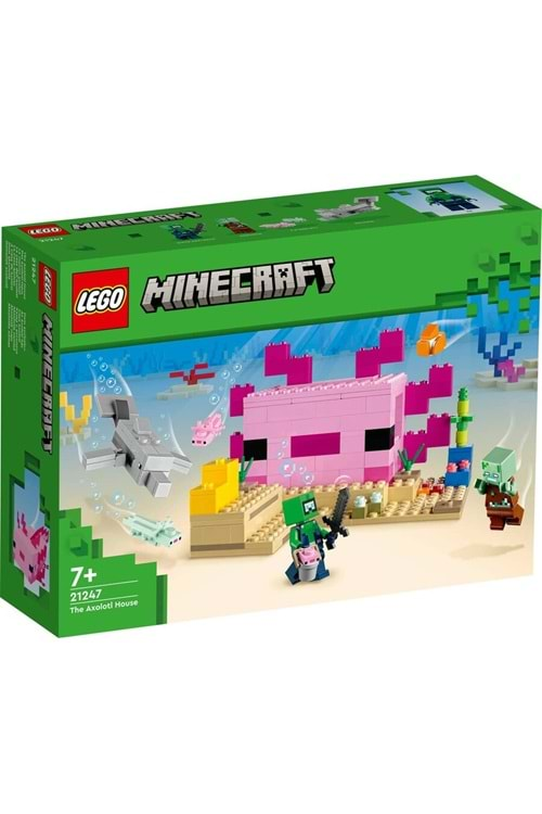 Lego Minecraft Aksolotl Evi 21247