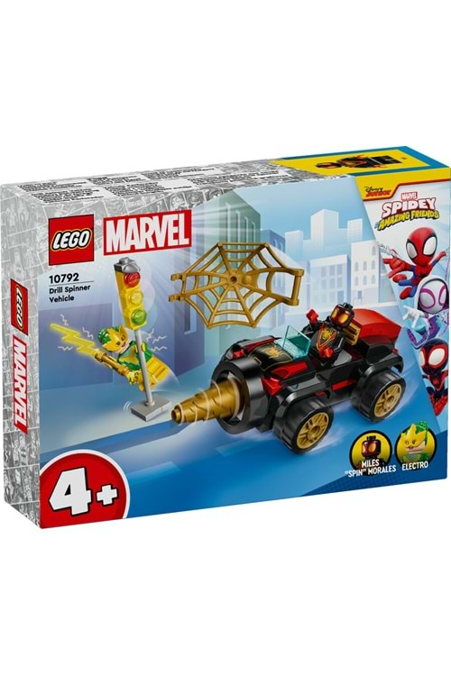 Lego Spidey Döner Burgulu Araç 10792