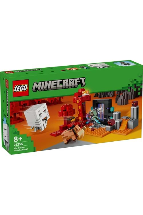 Lego Minecraft Nether Geçidi Pususu 21255