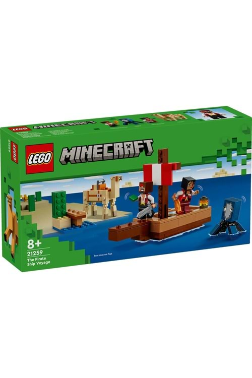 Lego Minecraft Korsan Gemisi Yolculuğu 21259