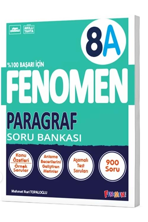 8. Sınıf Parağraf A Soru Bankası