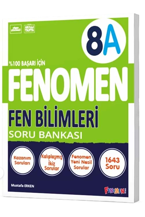 8. Sınıf Fen Bilimleri A Soru Bankası