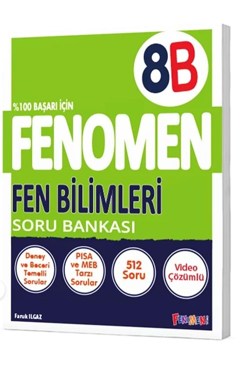 8. Sınıf Fen Bilimleri B Soru Bankası