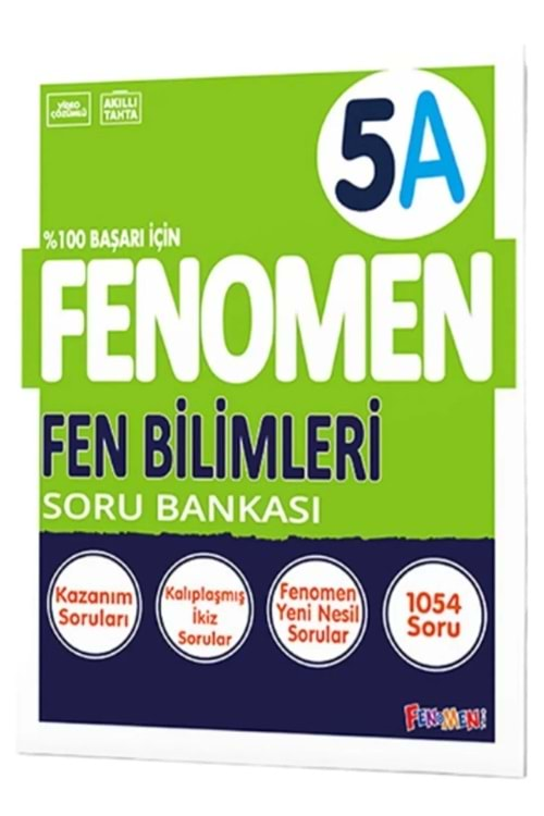 5. Sınıf Fen Bilimleri A Soru Bankası