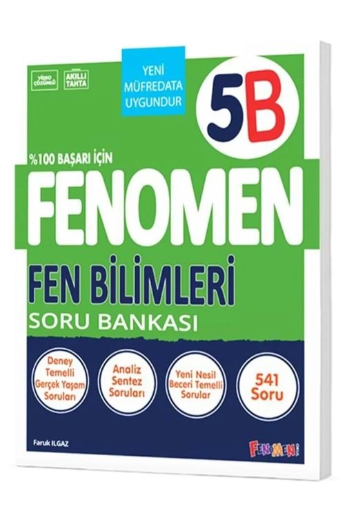 5. Sınıf Fen Bilimleri B Soru Bankası