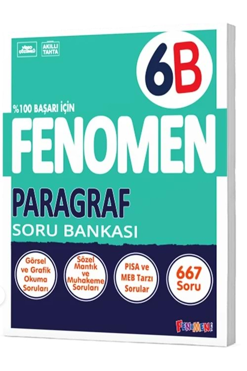 6. Sınıf Parağraf B Soru Bankası